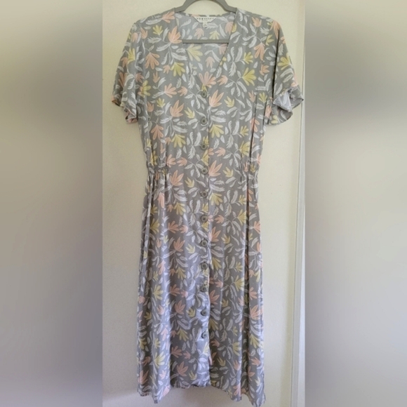DownEast Dresses & Skirts - DownEast Utah Floral Modest Casual Boho Cottagecore Retro Midi Dress Medium